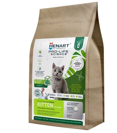 Henart Mealworm Insect Cat Kitten With Hem Eggshell Membrane