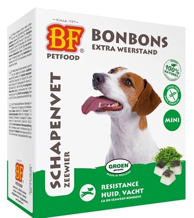 Bf Petfood Schapenvet Mini Bonbons Zeewier