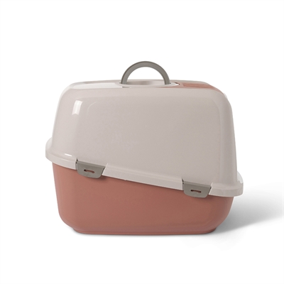 Savic Kattenbak Nestor Jumbo Champagne Roze / Terracotta - Afbeelding 4