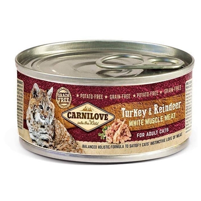 Carnilove Cans Turkey / Reindeer