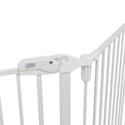 Trixie Afsluithek Metaal 5-Delig Met Deur Wit - Afbeelding 2