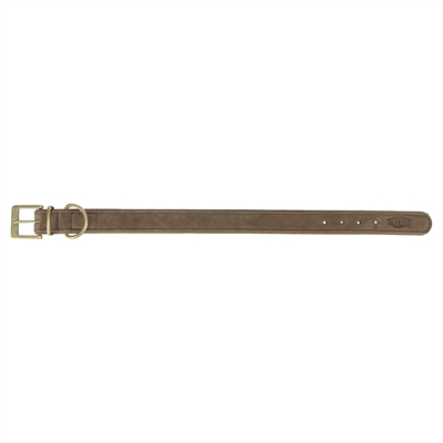 Trixie Halsband Hond Pure Leer Bruin - Afbeelding 3