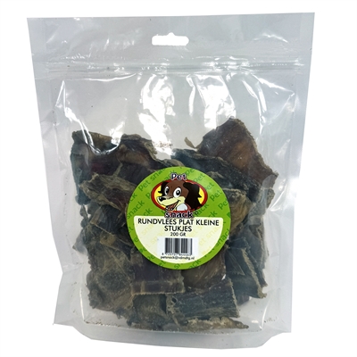 Petsnack Rundvlees Plat Kleine Stukjes - Afbeelding 2