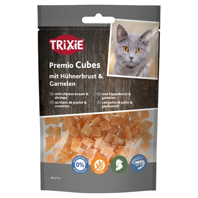 Trixie Premio Cubes Met Kippenborst En Garnalen