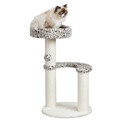 Trixie Krabpaal Leo Panterprint Rond Creme - Afbeelding 7