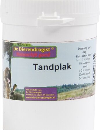 Dierendrogist Tandplak