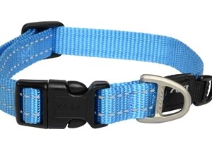 Rogz For Dogs Snake Halsband Turquoise