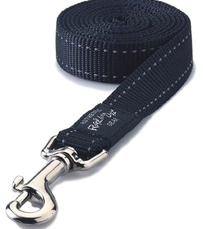 Rogz For Dogs Fanbelt Long Lijn Zwart