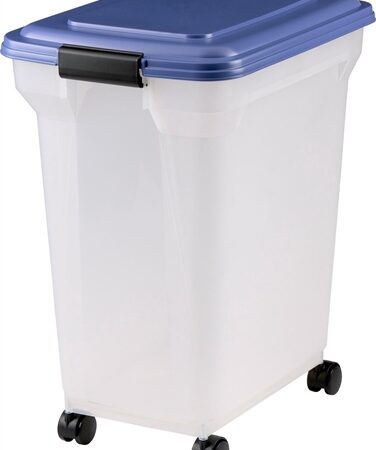 Merkloos Bewaarcontainer Luchtdicht Transparant / Blauw