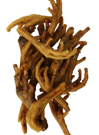 Petsnack Kippenpoten Gerookt Bruin