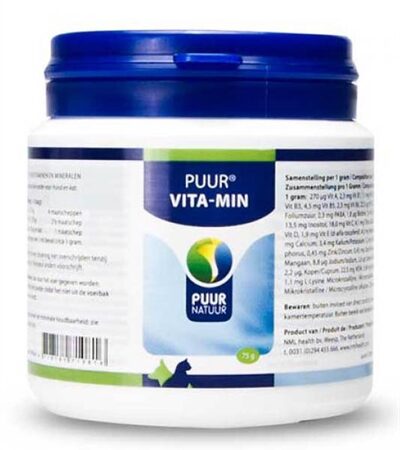 Puur Natuur Vita-Min (Vitaminen En Mineralen) Hond En Kat