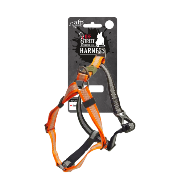 AFP Off Street - Dog Non-Pull Harness Mandarijn XL