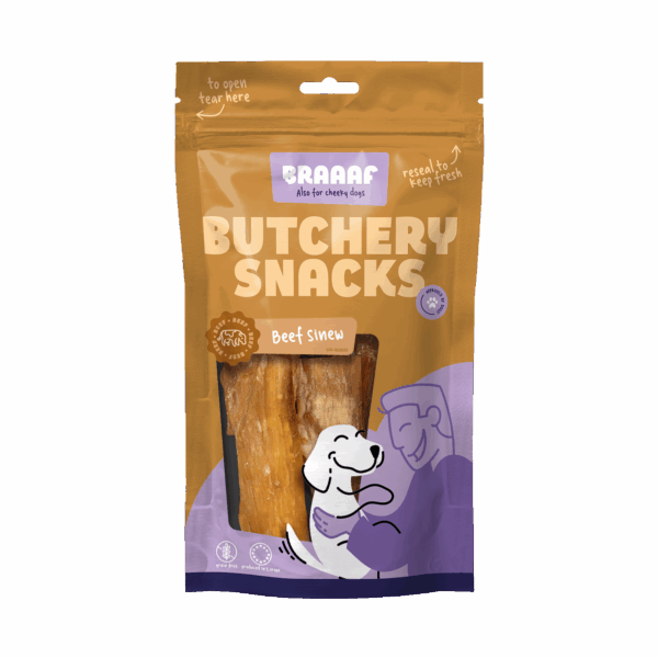 Braaaf Butchery Snacks Runderpees 150 g