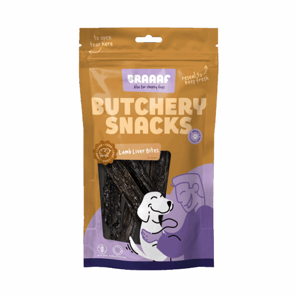 Braaaf Butchery Snacks Lamslever bites 120 g