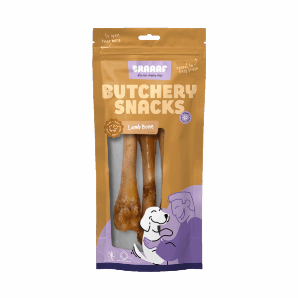 Braaaf Butchery Snacks Lamsbeen 3 stuks