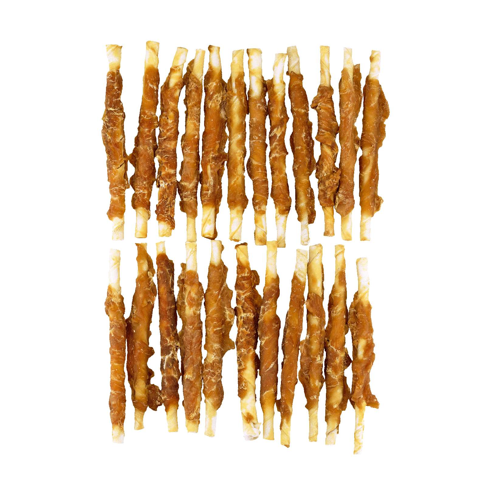 Braaaf Rawhide Roll Sticks Kip - 30 st. - Afbeelding 3