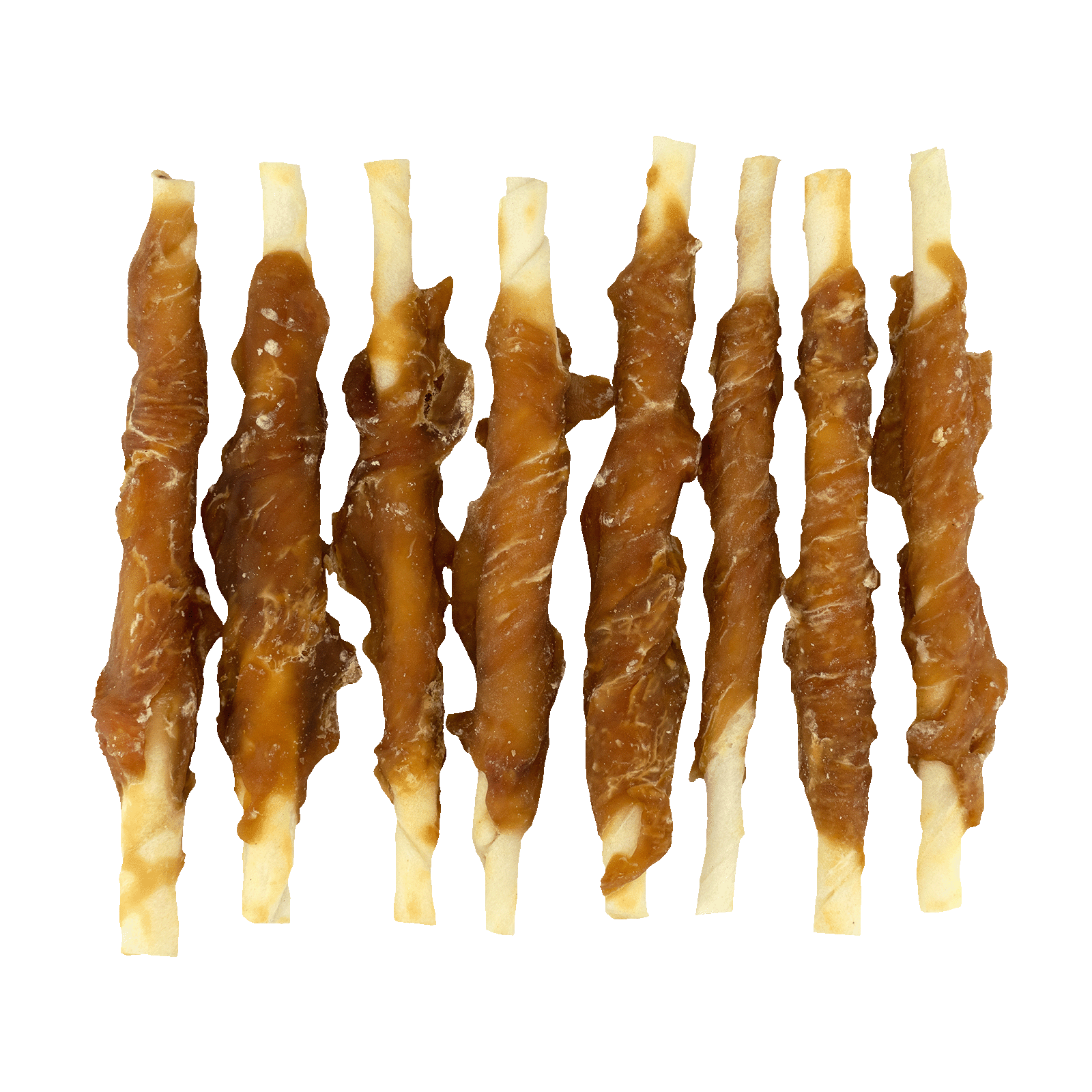 Braaaf Rawhide Roll Sticks Kip - 8 st. - Afbeelding 3