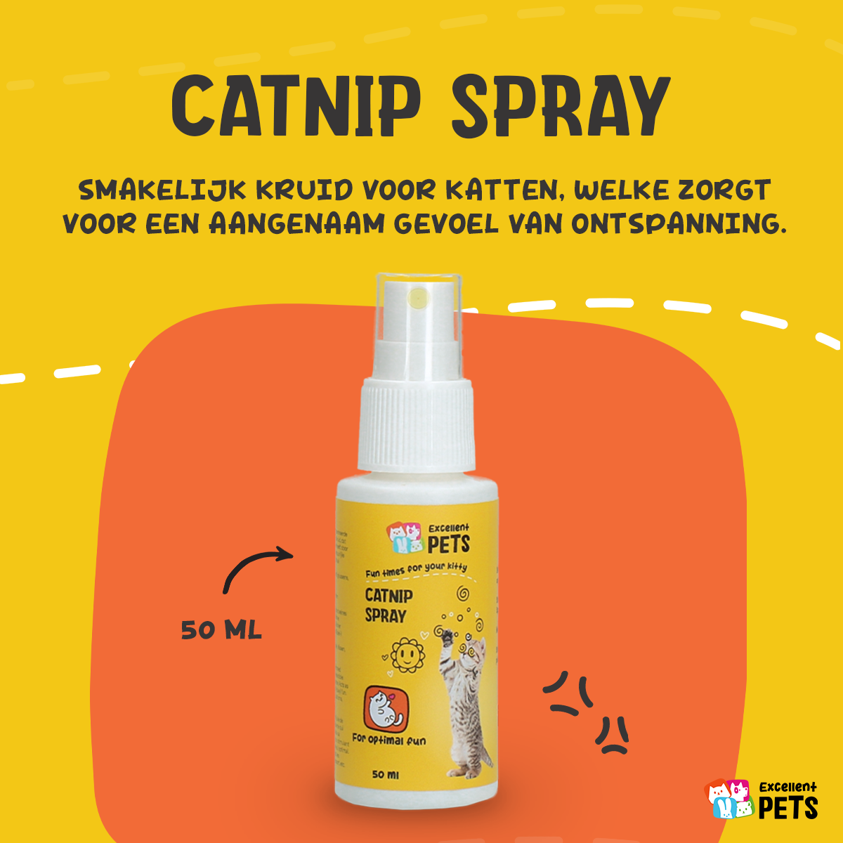 Excellent Pets Catnip Spray 150 ml - Afbeelding 3