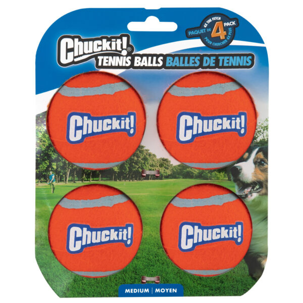 Chuckit! Tennis Ball M (4-pack)