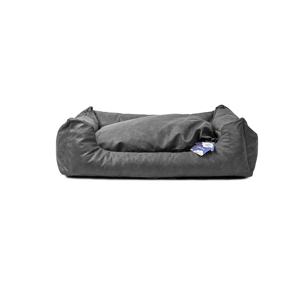 Let's Sleep Sweet Dreams Hondenmand Met Kussen XL Taupe