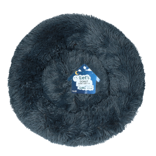 Let's Sleep Donut Donkergrijs M