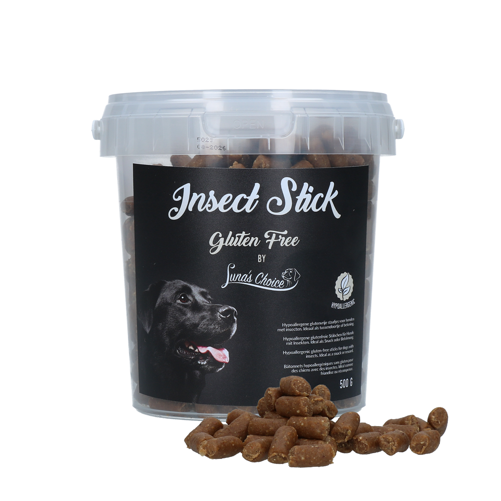 Luna's Choice Trainer Mix Insect Stick Hypoallergeen (glutenvrij)