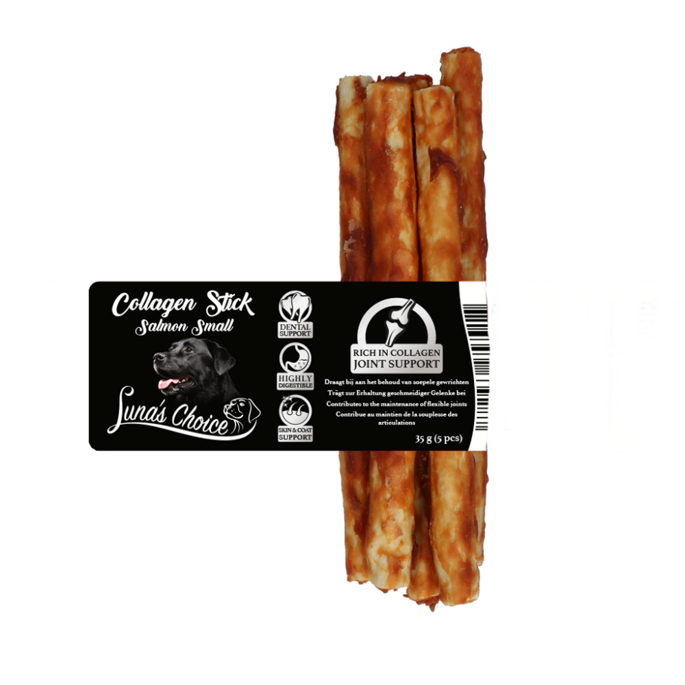 Luna's Choice Collagen Chews Stick Zalm S