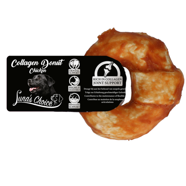 Luna's Choice Collagen Chews Donut Kip