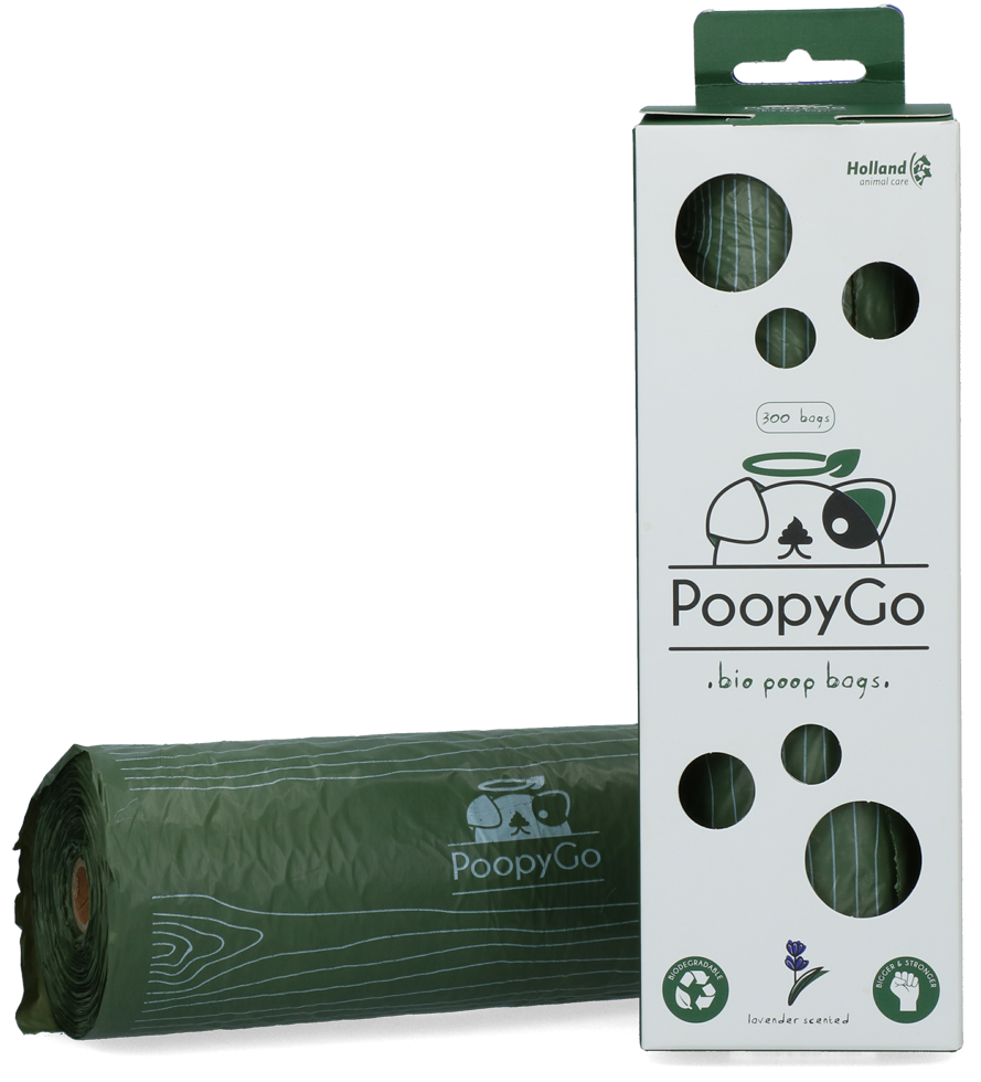 PoopyGo Eco friendly Tissue Box Lavendelgeur (300 st)