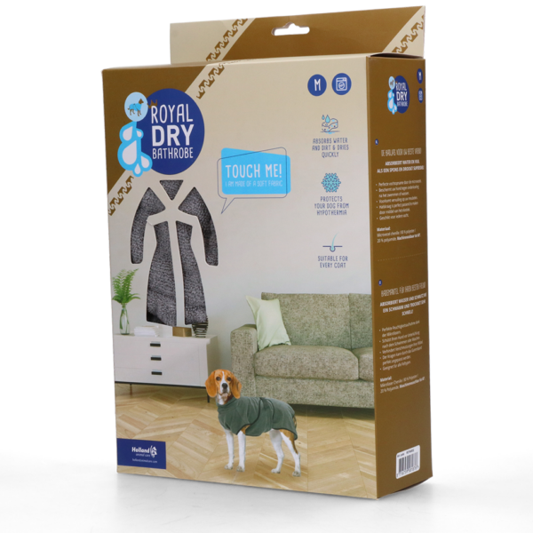 Royal Dry Badjas Voor Honden M