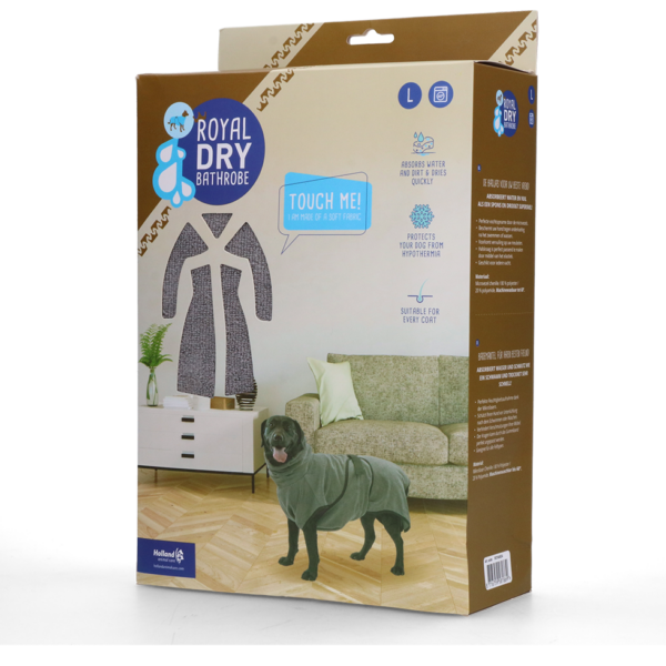 Royal Dry Badjas Voor Honden L