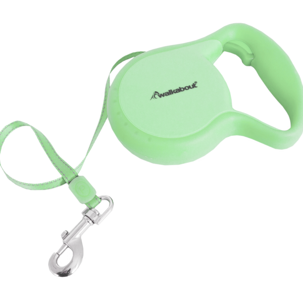 Walkabout Retractable Leash Glow in the Dark XS