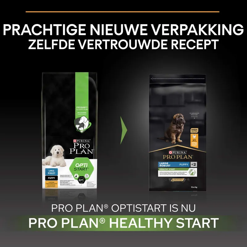 Pro Plan Puppy Large Breed Robuust Kip / Rijst - Afbeelding 2