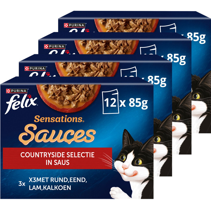 Felix Sensations Countryside Selectie In Saus