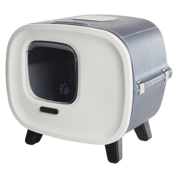 Savic Kattenbak Mira Deluxe Antraciet / Wit