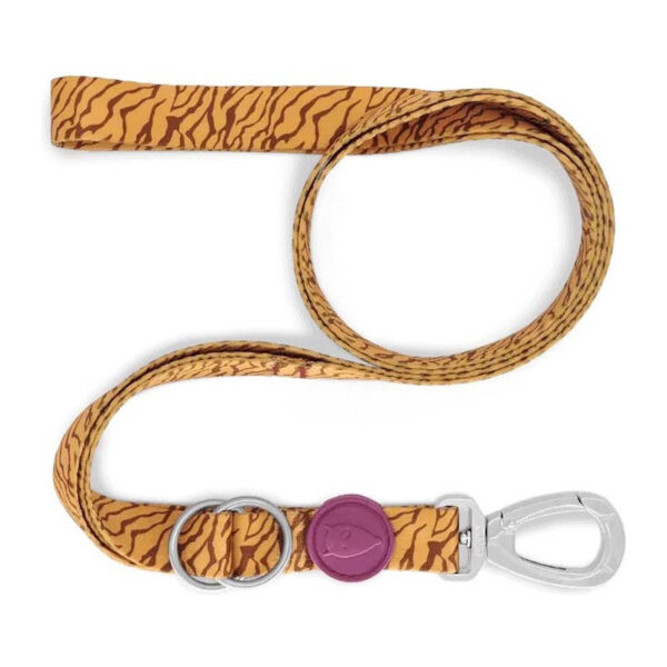 Morso Hondenriem Verstelbaar Gerecycled Jungle Drum Oranje