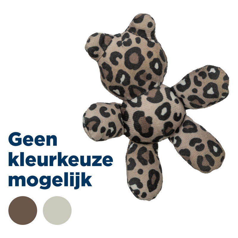 Trixie Beer Pluche Panterprint Met Kattenkruid / Catnip Assorti