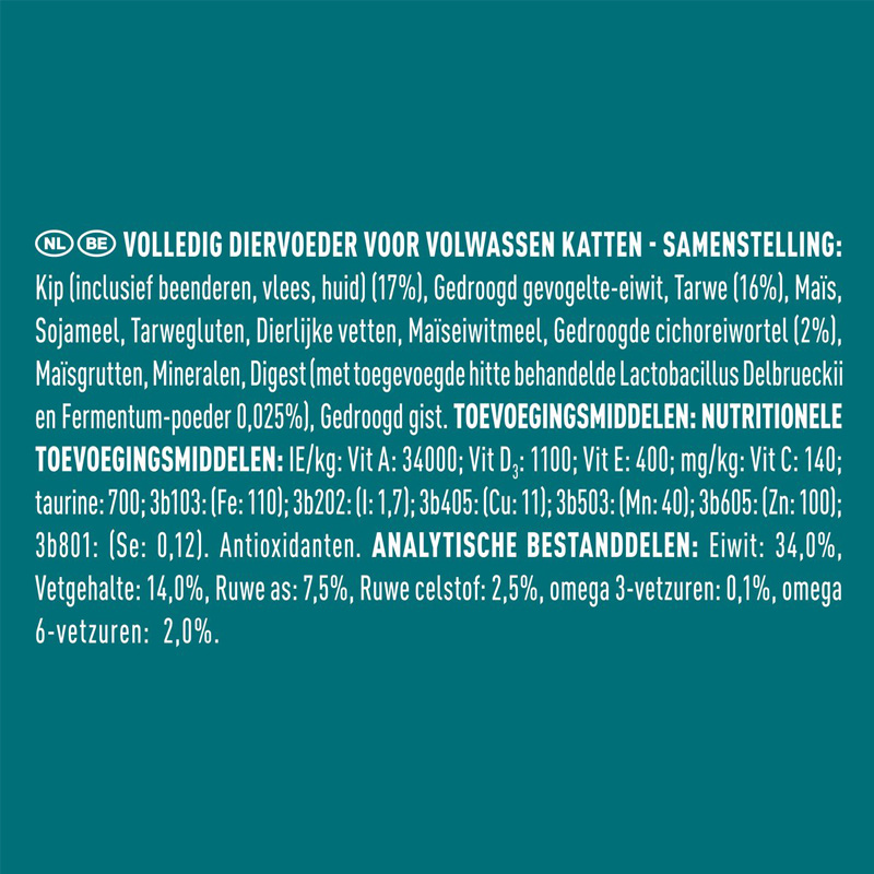 Purina One Adult Kip En Volkoren Granen - Afbeelding 4