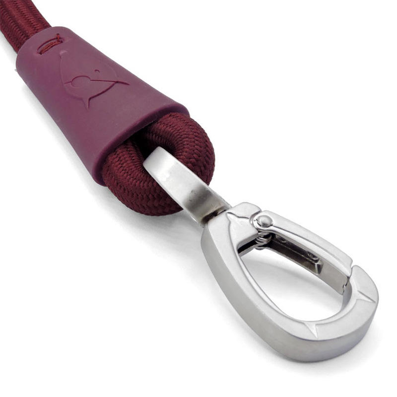 Morso Hondenriem Soft Rope Gerecycled Plum Paars - Afbeelding 4