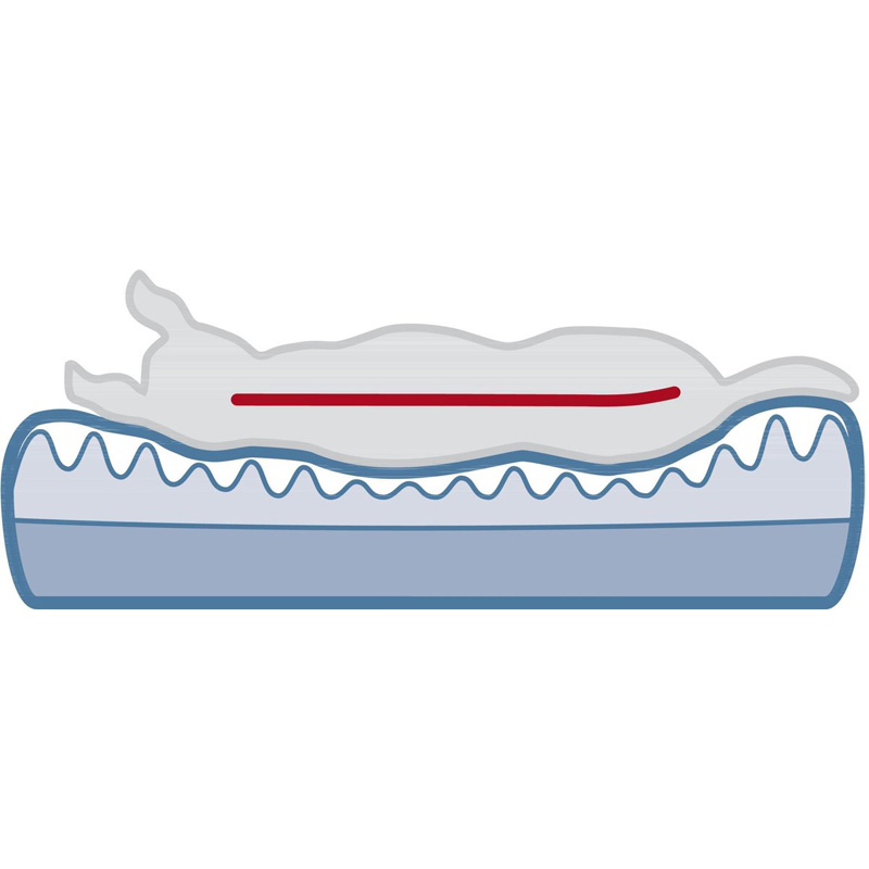 Trixie Vitaal Orthopedisch Kussen Taupe/Lichtgrijs - Afbeelding 4