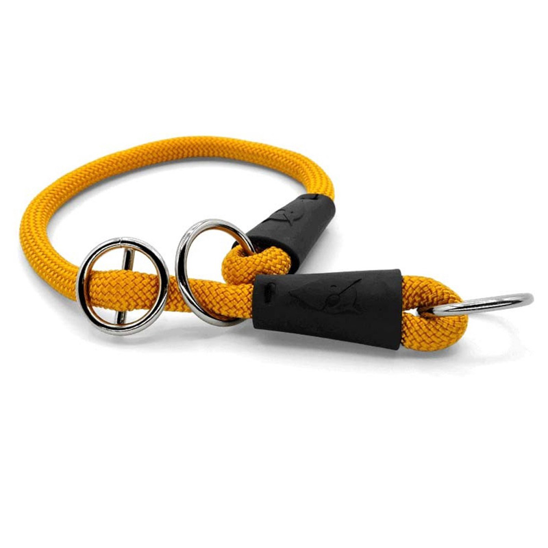 Morso Half Slip Halsband Hond Regular Rope Gerecycled Gold Goud