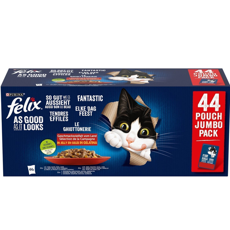 Felix Elke Dag Feest Countryside Selectie Rund / Kip / Eend / Lam