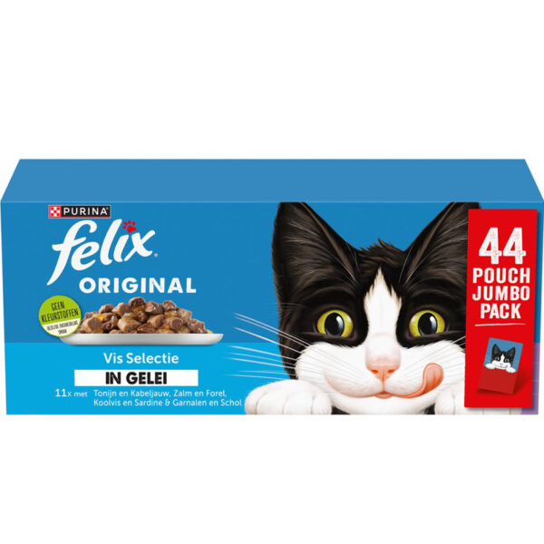 Felix Original Vis Selectie In Gelei