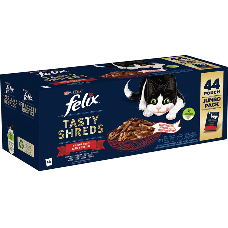 Felix Heerlijke Reepjes Farm Selectie Rund / Kip / Eend / Kalkoen - Afbeelding 2