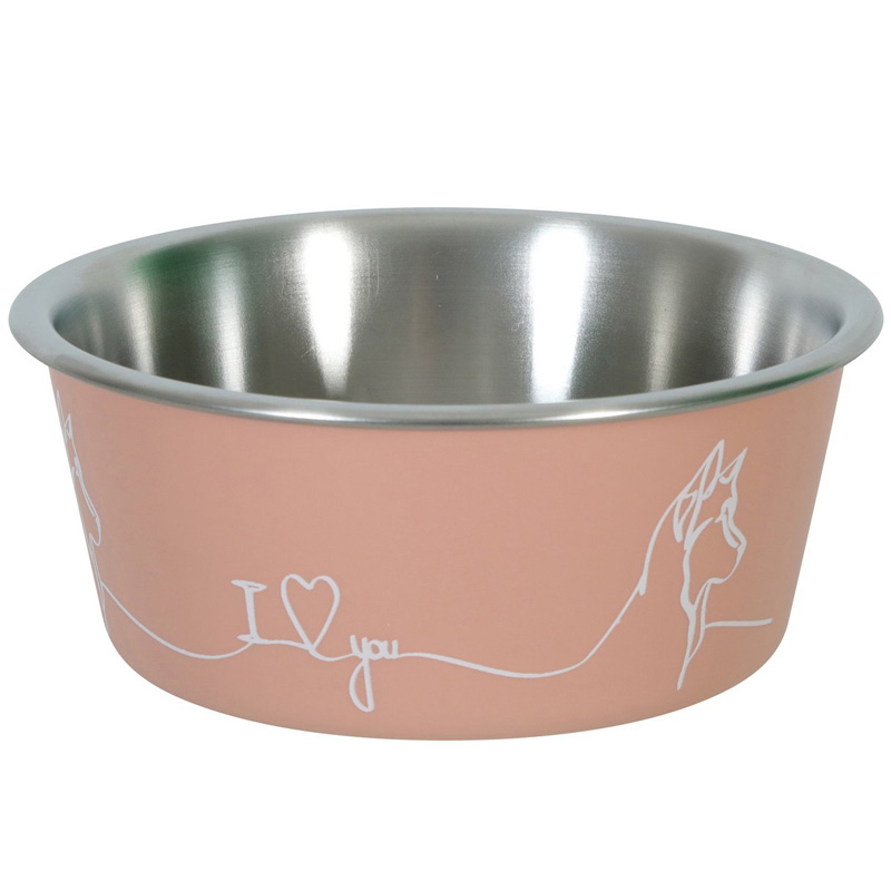 Zolux Love Voerbak Hond Roze