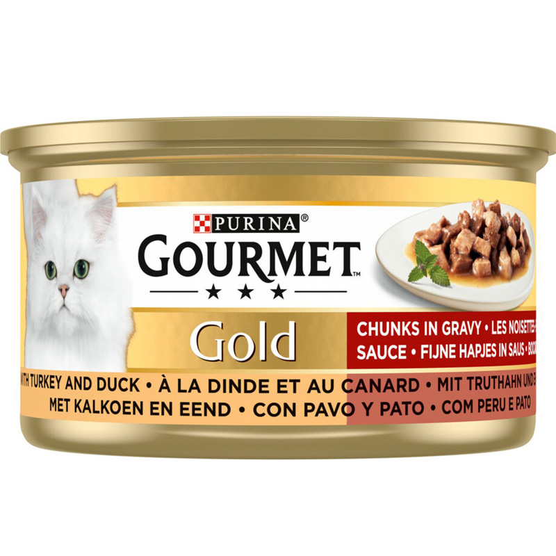 Gourmet Gold Fijne Hapjes Kalkoen / Eend