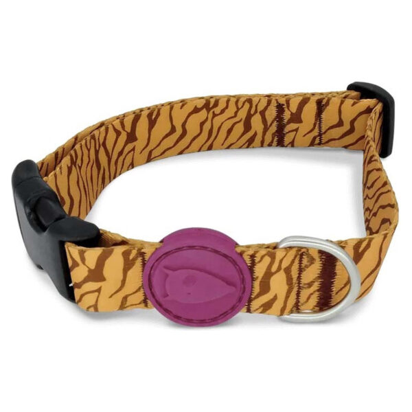 Morso Halsband Hond Gerecycled Jungle Drum Oranje