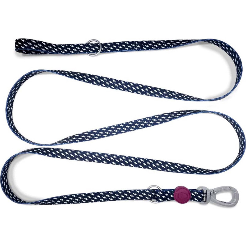 Morso Hondenriem Verstelbaar Gerecycled Power Flow Zwart - Afbeelding 3