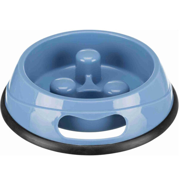 Trixie Voerbak Slow Feed Kunststof Anti-Slip Assorti