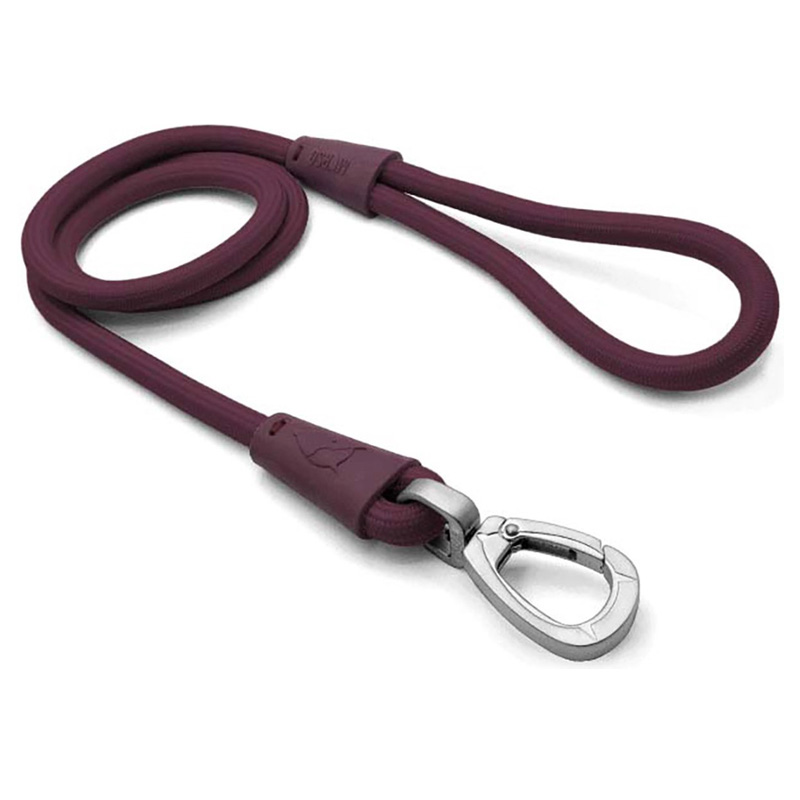 Morso Hondenriem Soft Rope Gerecycled Plum Paars